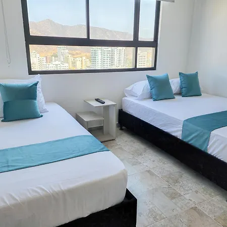 Apartasuites Vita 945 Rodadero - By Bedviajes Santa Marta  Room photo